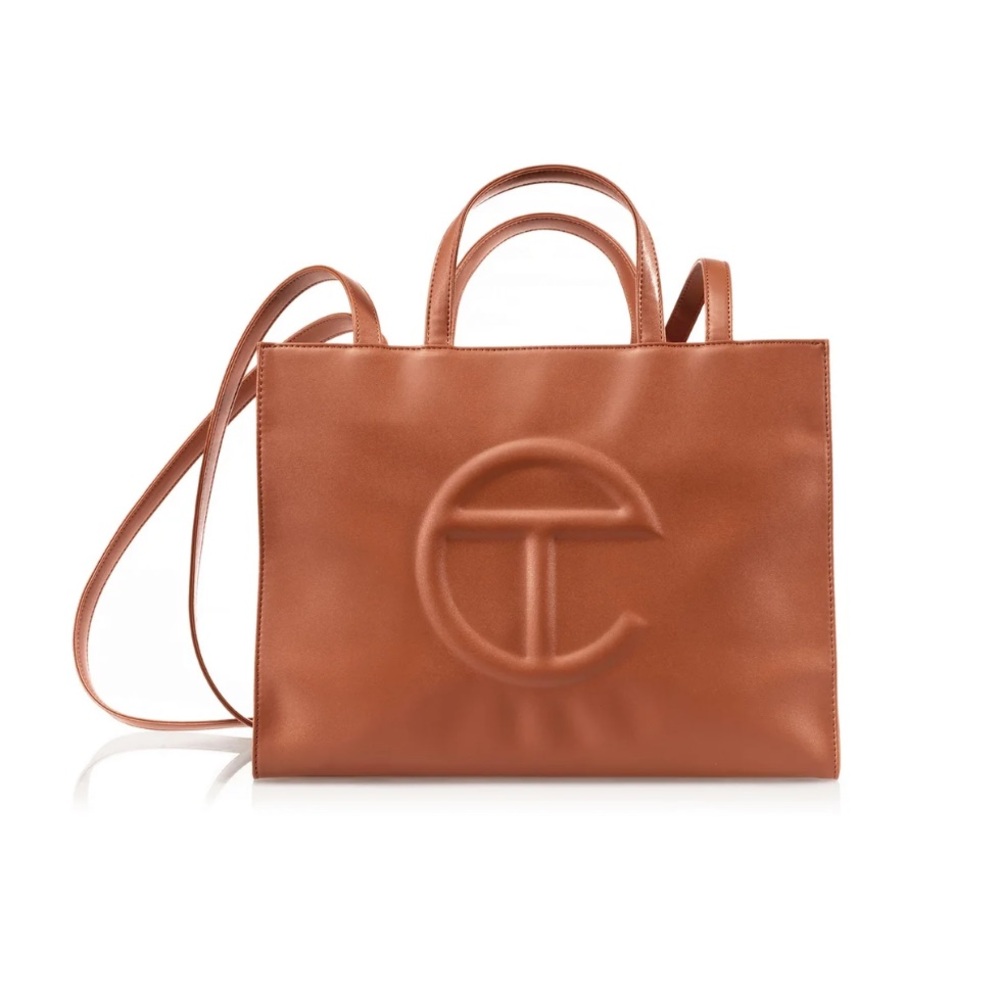 Telfar Medium Tan Shopping Bag